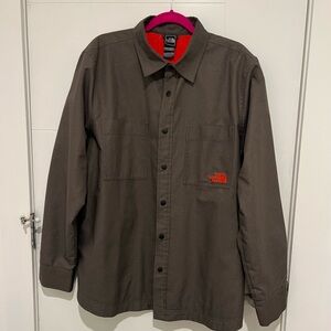 North Face Collared Shirt Jacket